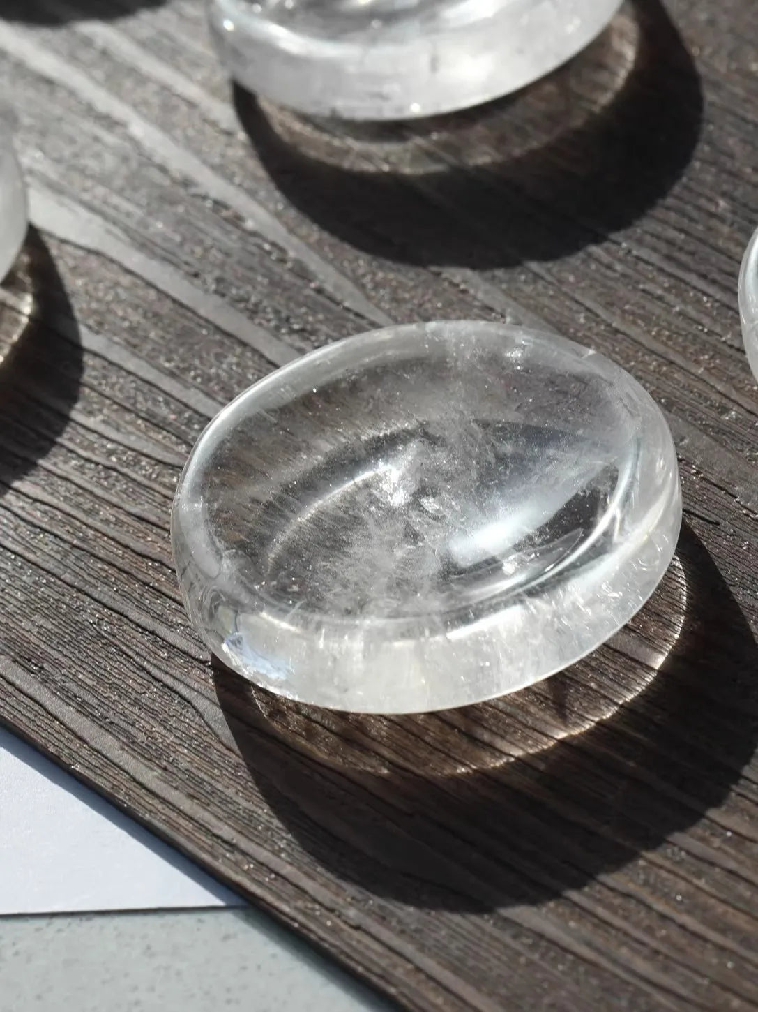 drift mini crystal stone ring dish catchall — shh. studio.