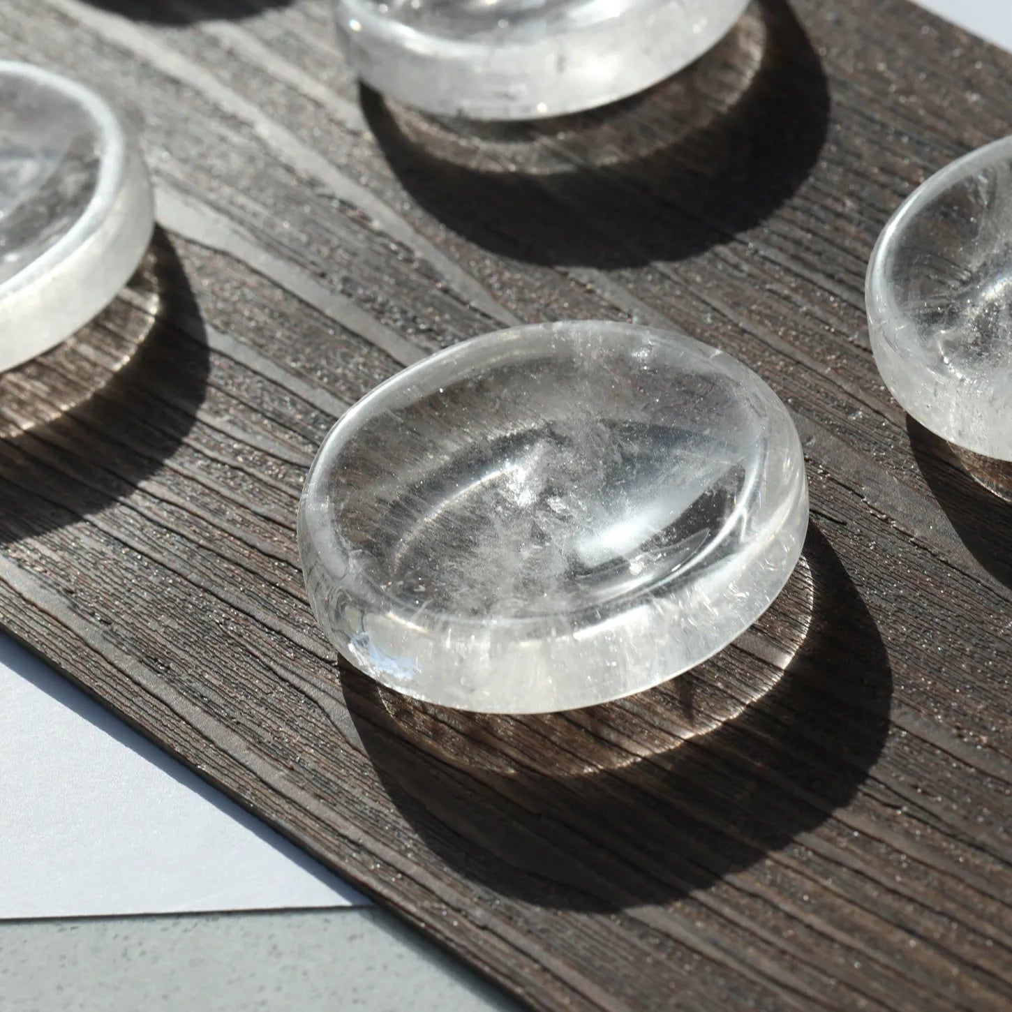 drift mini crystal stone ring dish catchall — shh. studio.