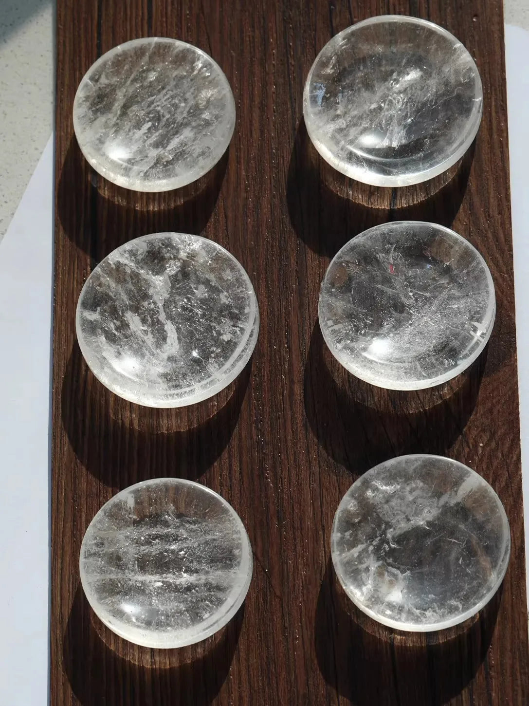 drift mini crystal stone ring dish catchall — shh. studio.